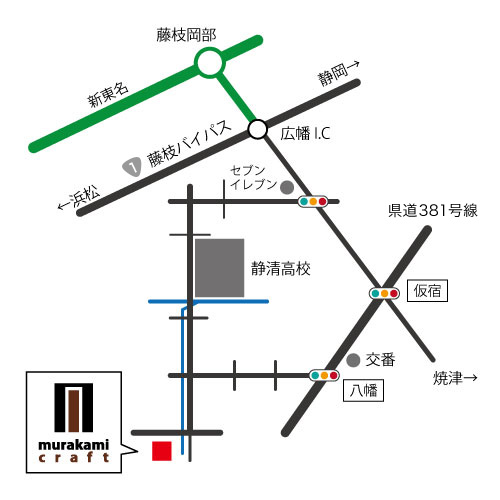 株式会社村上クラフト　地図