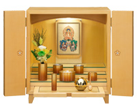 リッツL　花　メープル 仏具+掛軸