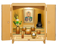リッツL　花　メープル 仏具+掛軸+位牌