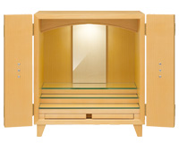 リッツL　縦丸　メープル
