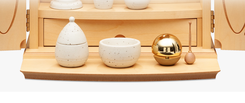 ミニ仏壇 本体のみ ベガ〔高さ43.5 幅35 奥行29cm〕国産 日本製